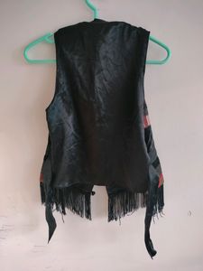Black waistcoat