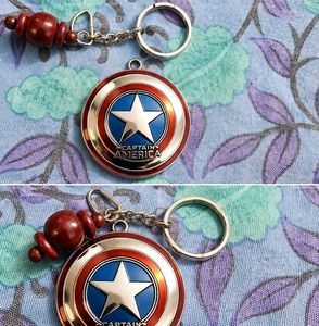 Captain America Keychain