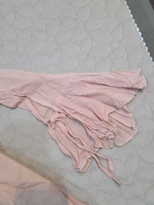 Chic Pink Bell Sleeve Top