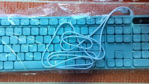 Portronics Wired Keyboard - Blue