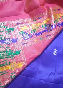 🆕️ Banarasi Bamboo Silk Paithani Saree
