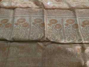 Elegant Brown Print Saree