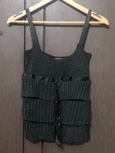 Mango Black/Glittery Top
