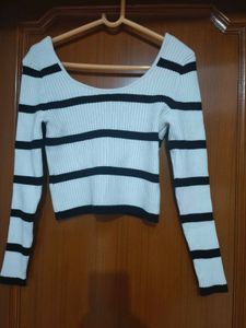 striped co- ord set