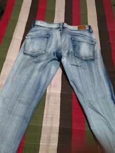 Light Wash Denim skinny Jeans