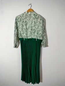 Green Printed Dresses (Women's)