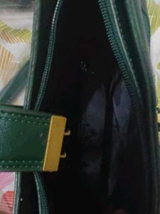 Chic Forest Green Handbag