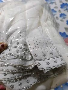 Elegant White Jimmy Choo sare with Pinteresty look