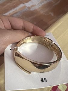 Gold-tone H&M Bangle Bracelet