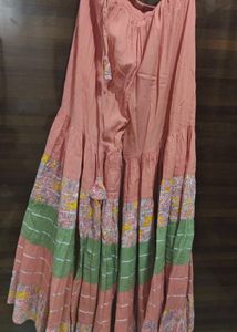 Floral Print Sharara Suit Set