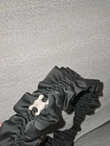 Sparkling Black celine Headband