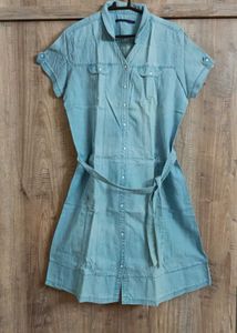 DENIM BLUE DRESS