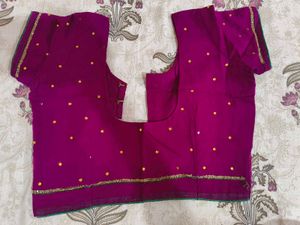 Elegant Purple Saree