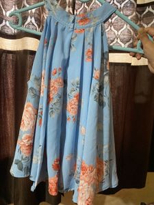 Light Blue Floral top