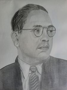 BB ambedkar portrait 💙👑