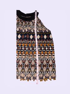 Boho Print Halter Top