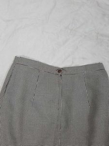 Chic Checkered Skirt