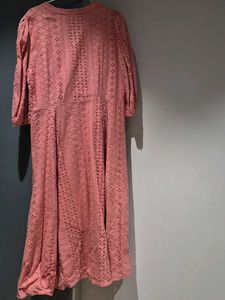Chic Broderie Anglaise Midi Dress
