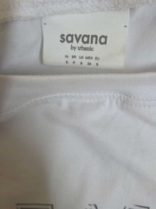White "Dynamite" Graphic T-Shirt
