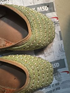 Embellished Khussa Flats