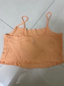 Orange Cami Tank Top