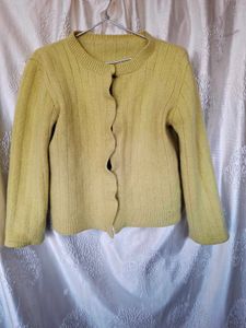 Vintage Knit Cardigan - Unique Design