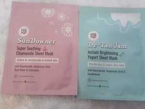 Myglamm popxo Sheet mask Combo 2
