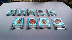 ANGRY BIRD,Cars,Wwe CARDS