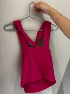 ZARA Criss-Cross Crop Top