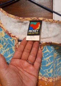 Vintage Mickey Mouse Graphic Tank Top