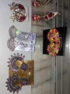 all 6 in 250 Assorted Dangle Earrings Set