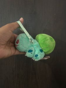 light-green Bulbasaur plush keychain