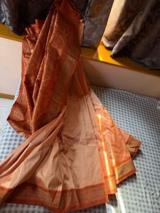 Brand New Banarasi Katan Pure Silk Saree