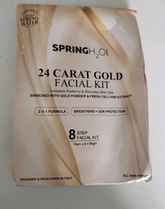 Spring 24Karat facial kit