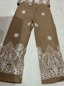 Embroidered co ord Set - Casual Chic