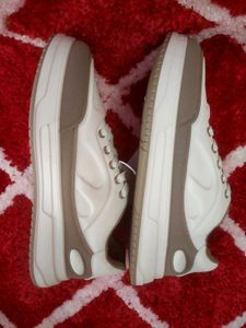 Men Casual White Platform Sneakers