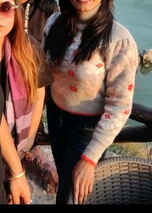 Woollen Crop Sweater