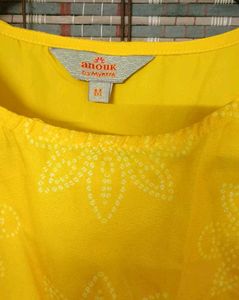 Yellow Kurti