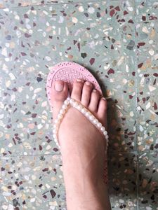 ❤️Korean Pearly  Flipflops ❤️