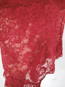 Red Lace H&amp;M Bodysuit
