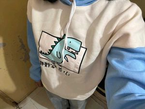 Cute Dinosaur Graphic Hoodie