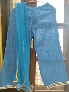 Biba  embroided kurta suit set