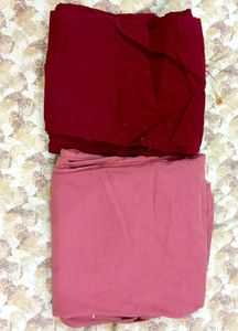 Maroon &amp; Dark Pink Jogger Track Pants