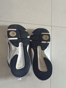 MEN Nike White Blue Running Shoes