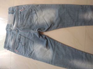 Light Wash Denim Jeans
