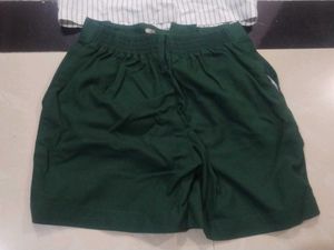 School Uniform Shirt &amp; Shorts Set