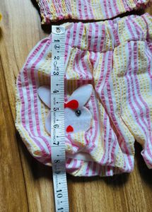 Cute Girls' Top &amp; Shorts Set