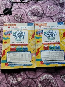 Oswaal CBSE Class 12 Term II Sample Papers