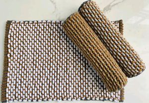 Pack Of 3 Pieces Door Mat Pooja Aasn,Rugs(Unused)