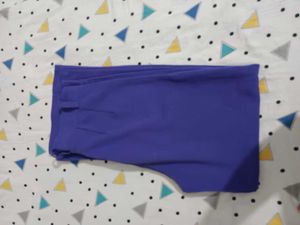 Vibrant Purple Wide-Leg Pants